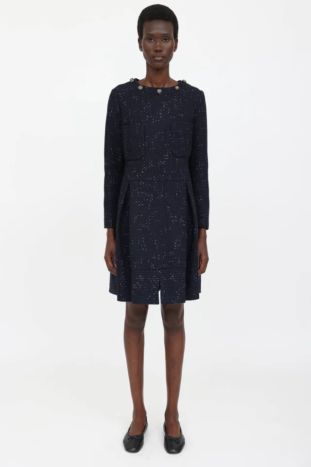 Chanel 2013 Tweed Dress in Tweed from VSP Consignment