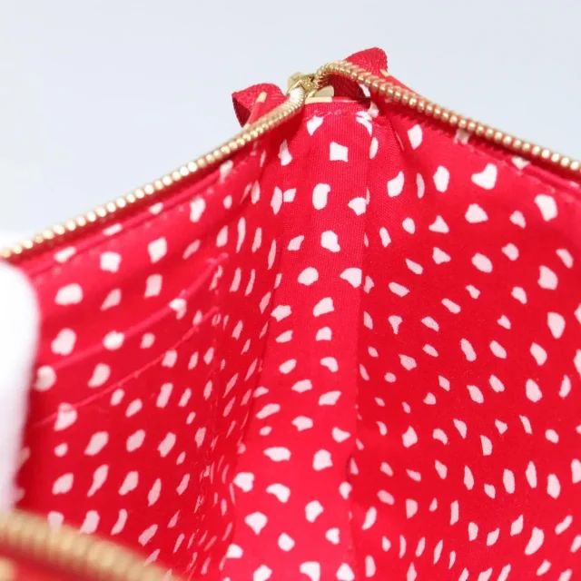 Louis Vuitton Pochette Accessoires Yayoi Kusama Painted Dots Monogram Vernis Red Patent_leather Bag in Red Patent leather from HEWI, photo 20 of 23