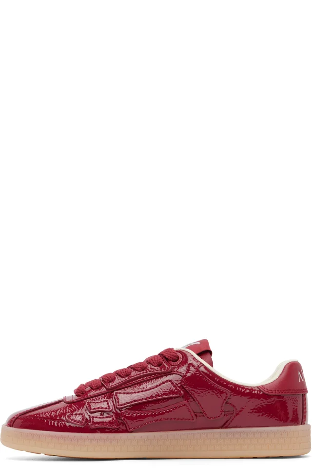 AMIRI Red Pacific Bones Sneakers, photo 3 of 5 from SSENSE