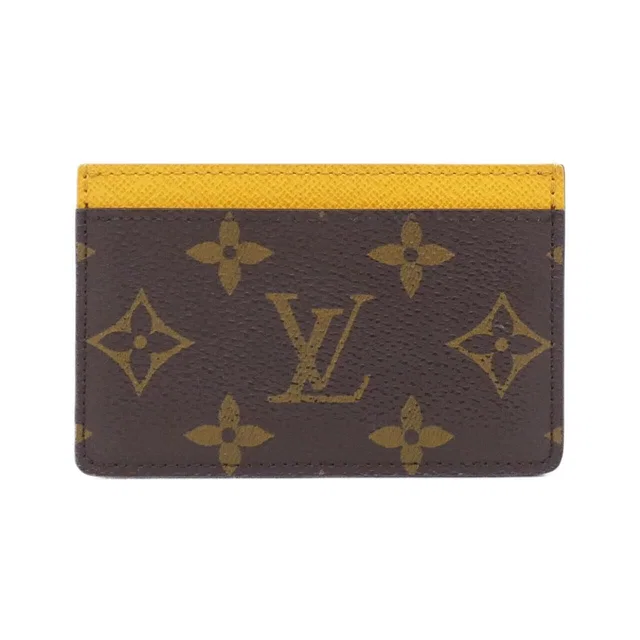 Louis Vuitton Monogram Card Holder Sampur Case in Coated canvas from The Reluxe