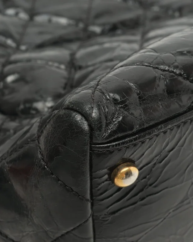 Chanel 2.55 Reissue Glazed Tote Bag in Leather from A Retro Tale, photo 7 of 12