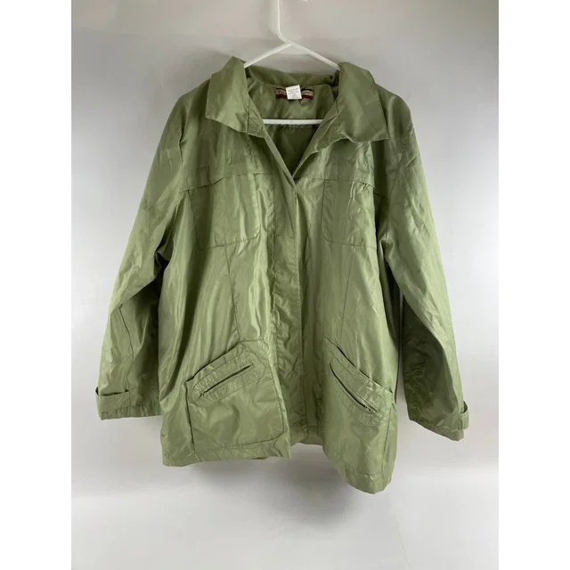Tudor Jacket Men's Size 2x Green Windbreaker Hoodie Long Sleeve Cuff Tabs in green from Poshmark