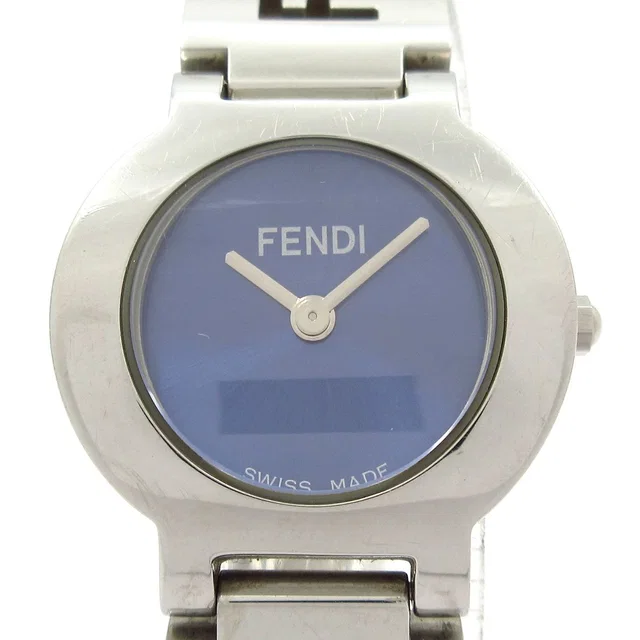 Fendi Watch Navy Silver in Navy from The Reluxe