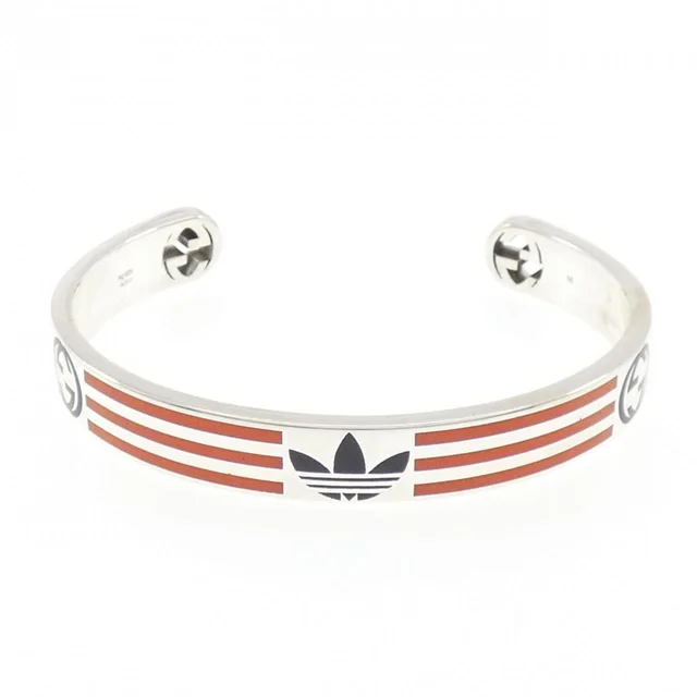 Gucci resin bangle in 925 silver from KOMEHYO