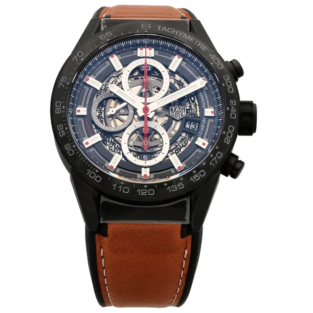 TAG Heuer Carrera CAR2090 43mm Ceramic Watch in Ceramic from H&T