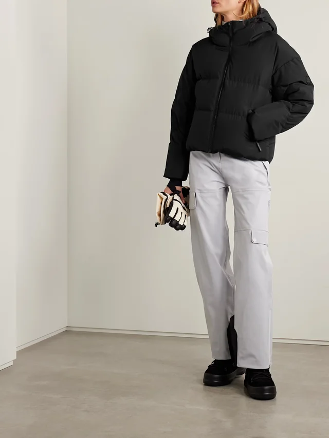 CORDOVA Meribel hooded quilted recycled down ski jacket in Black, photo 2 of 2 from NET-A-PORTER (Canada)