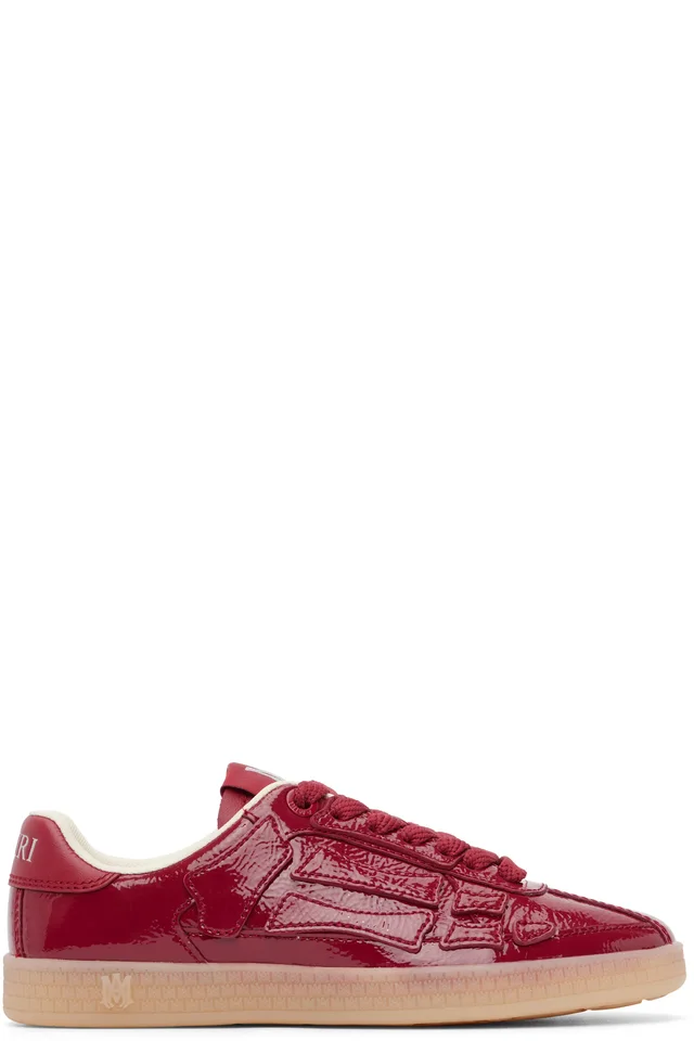 Red Pacific Bones Sneakers