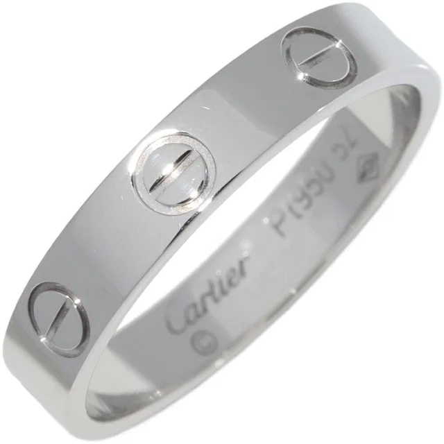 Cartier Love Ring Pt950 Ring Size 52 from LuxUness