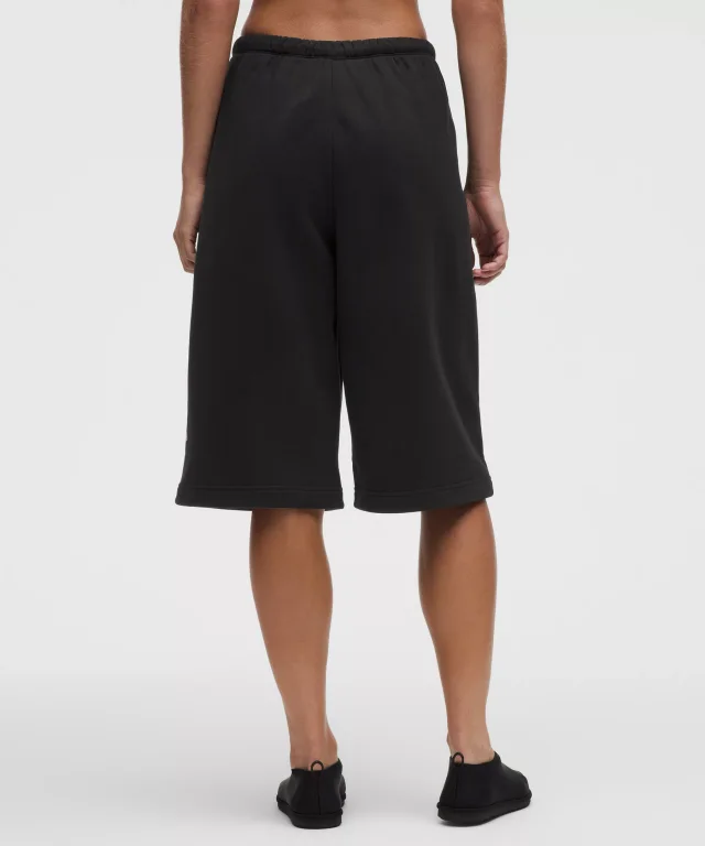 lululemon Women's Steady State SuperLoft Oversized Short 15" in Dusty Diamond, photo 10 of 14 from lululemon