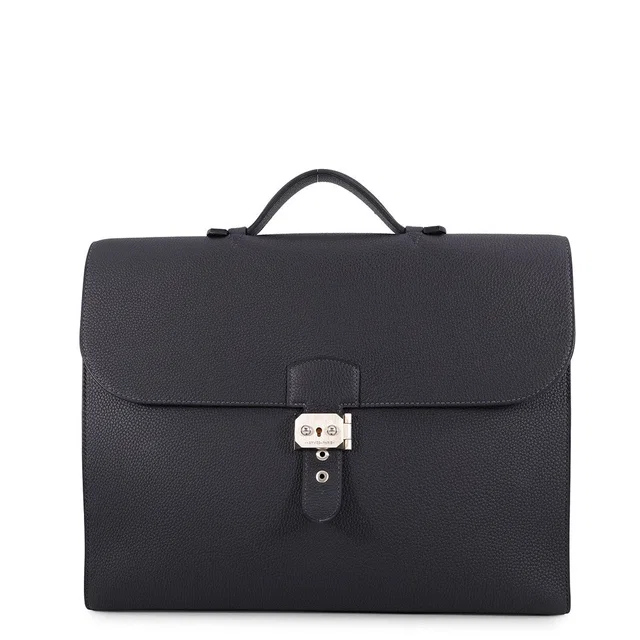 Hermès Sac A Depeches Light 1-37 Caban Togo Leather in Togo leather from GALLERY RARE