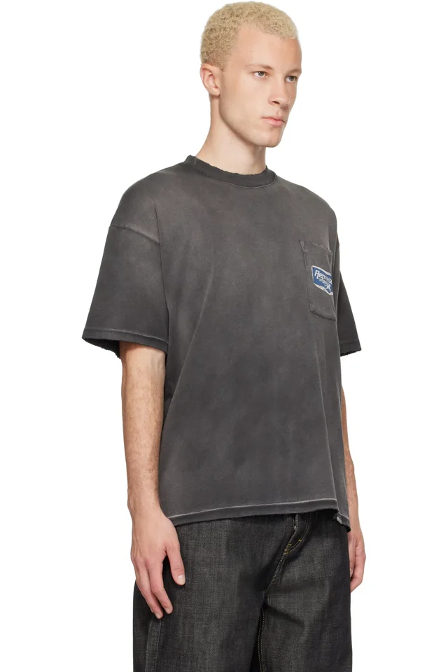 Represent Gray 'Nothing Faster' T-shirt, photo 2 of 4 from SSENSE