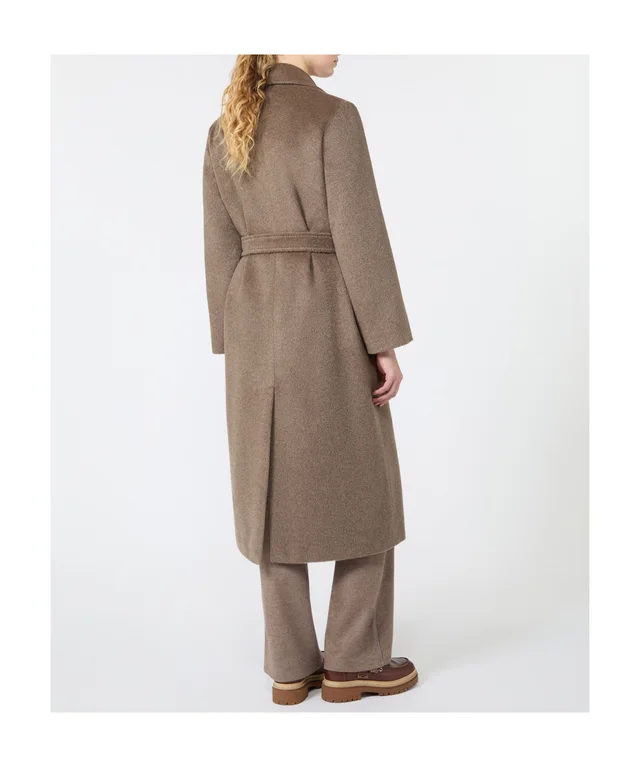 Weekend Max Mara Wool and alpaca teddy long coat, photo 4 of 5 from SENSER