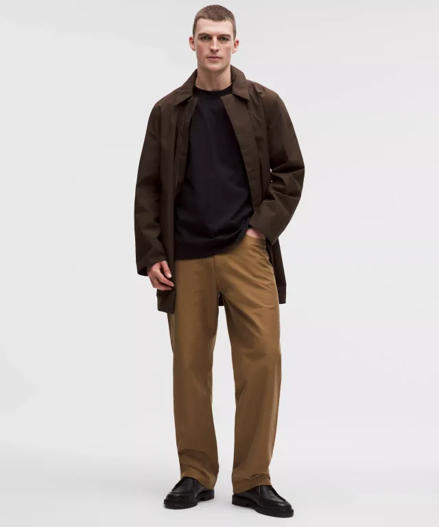 lululemon EasyFive Loose-Straight Pant 34L in Camel Brown, photo 2 of 9 from lululemon