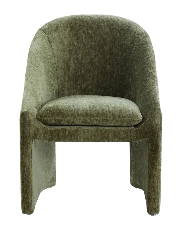 Safavieh Couture Kagan Chenille Dining Chair in Green, image 1 of 1 from Rue La La
