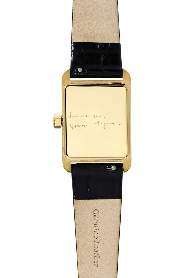 Heaven Mayhem Icon Watch in Gold & Black, photo 2 of 7 from REVOLVE (Canada)