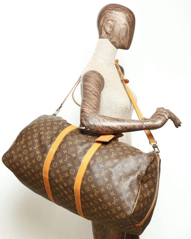 Louis Vuitton Monogram Keepall Bandoulière 60 Weekend Bag in Coated canvas from A Retro Tale, photo 11 of 11
