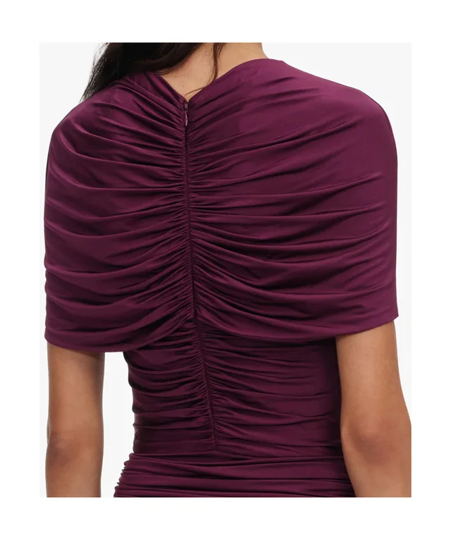 Self-Portrait Knitted Pleated Midi Dress, photo 9 of 9 from SENSER