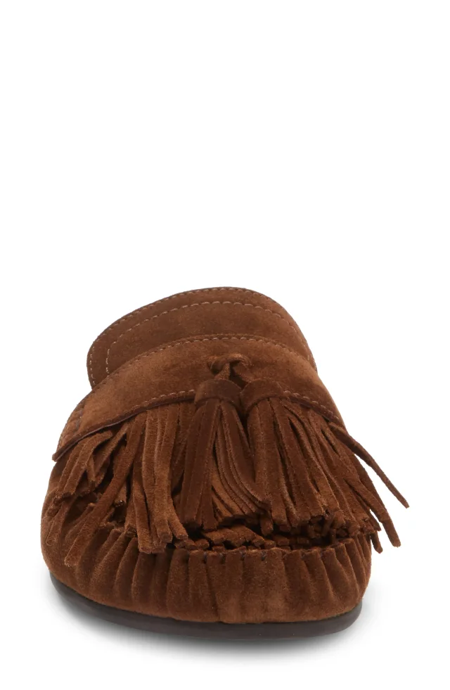 Jeffrey Campbell Toggle Fringe Mule in Brown, photo 4 of 6 from Nordstrom Rack