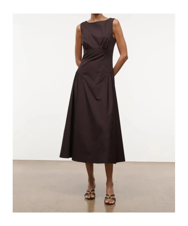 Staud Sleeveless midi dress, photo 2 of 6 from SENSER