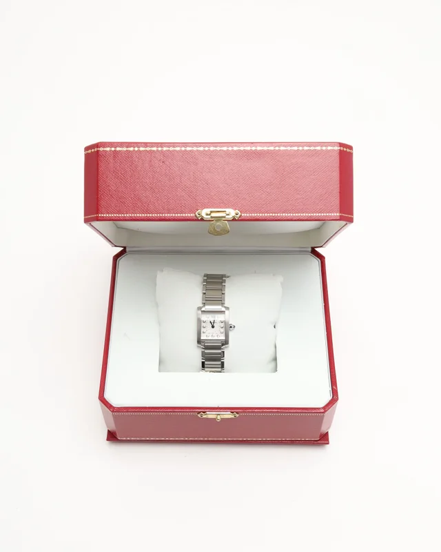 Cartier Tank Francaise 20mm ca 2015 Full Set Watch from A Retro Tale, photo 2 of 2