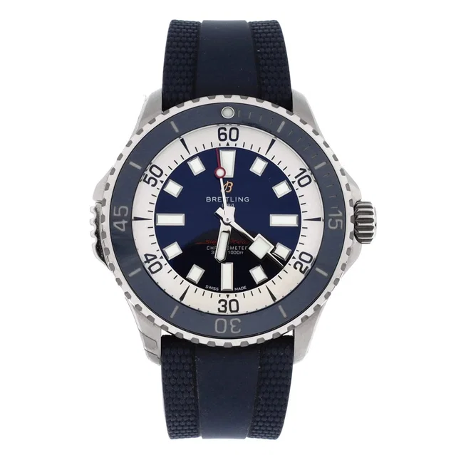 Breitling SuperOcean Automatic Watch in silver|gray from Rebag