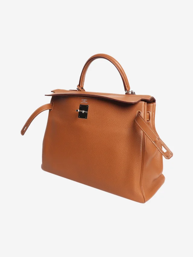 Hermès Gold 2011 Kelly 35 bag in Gold Togo leather from Sign of the Times, photo 2 of 2