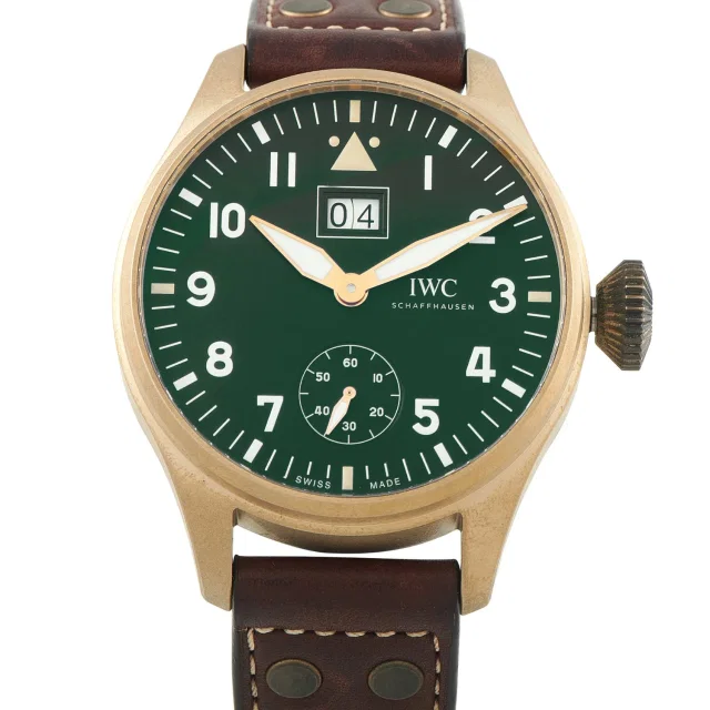 IWC Big Date Spitfire Watch in multicolor Leather from The RealReal