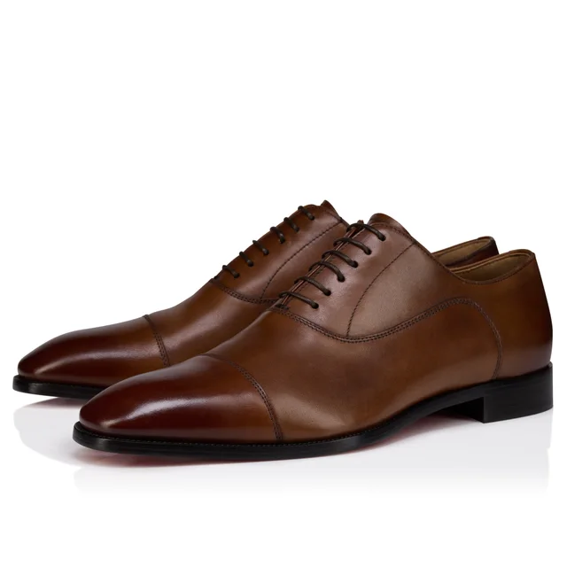 Christian Louboutin Greggory leather Oxford shoes, photo 2 of 5 from SENSER
