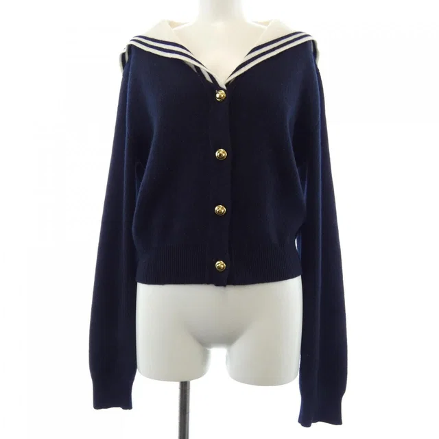Miu Miu Cardigan White in White from The Reluxe