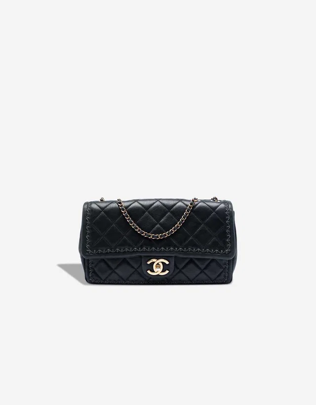 Chanel Timeless Medium Calf Black in Black Calfskin from SACLÀB