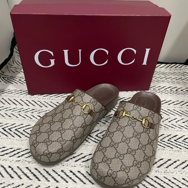 Gucci Women's Sandals in brown|red from Poshmark
