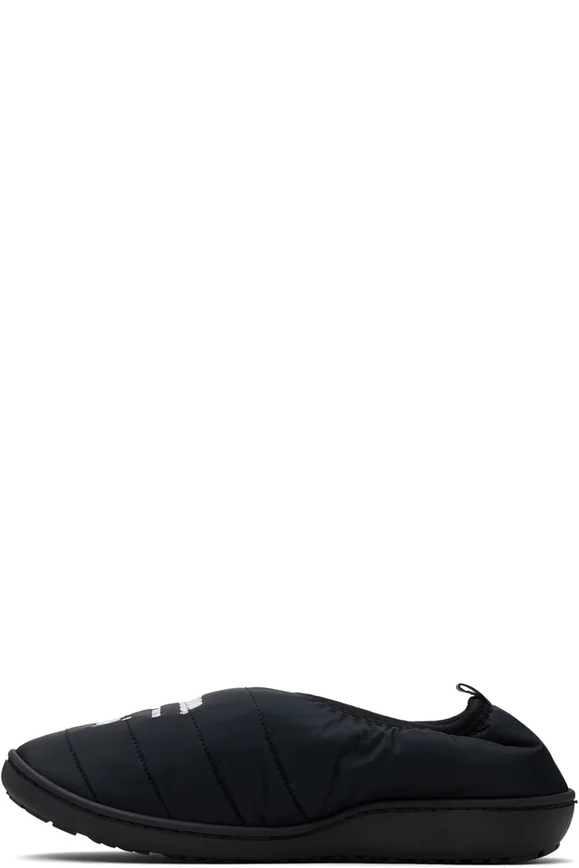 Neighborhood Black NANGA & SUBU Edition Vamp Slippers, photo 3 of 5 from SSENSE