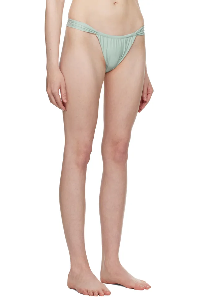 Belle Anna Green Bare Bikini Bottom, photo 2 of 2 from SSENSE