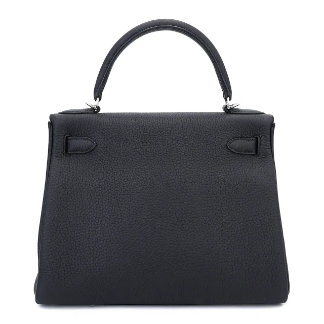 Hermès Kelly 28 Noir (89) in Black Togo leather from Ginza Xiaoma, photo 2 of 4