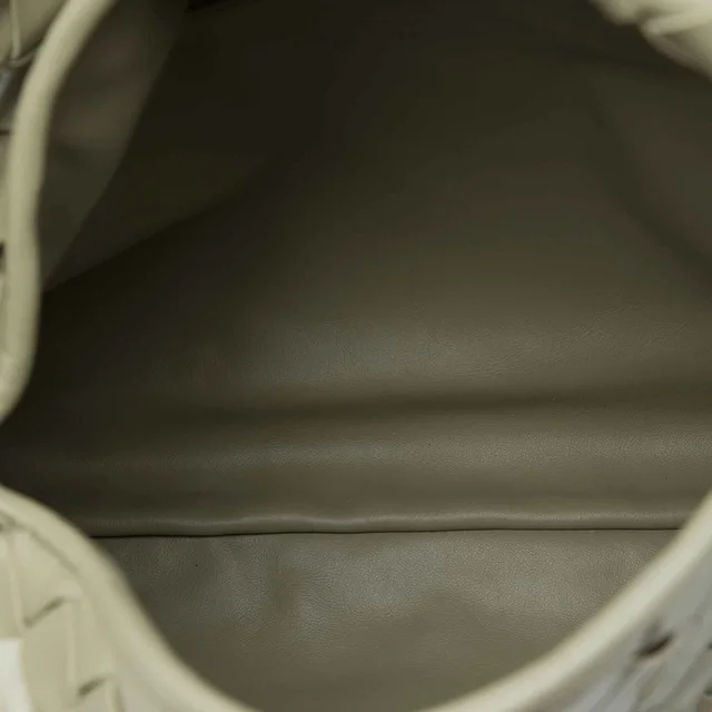 Bottega Veneta Hobo Medium Lamb Khaki in Green Lambskin from SACLÀB, photo 6 of 6