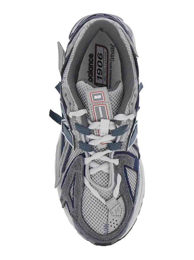 NEW BALANCE '1906A' blue Sneakers with Mesh Details and Rubber Sole in Synthetic Fabric Unisex in Blue 100% Synthetic/Mesh, photo 8 of 8 from Gaudenzi Boutique
