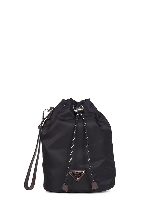 Prada Speedrock Pouch — Black Polyamide in Black Nylon from HEWI