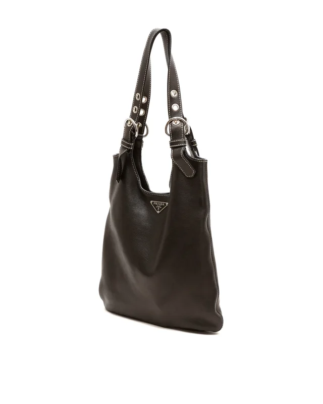 Prada 1990s Leather Tote Bag in Leather from A Retro Tale, photo 2 of 8