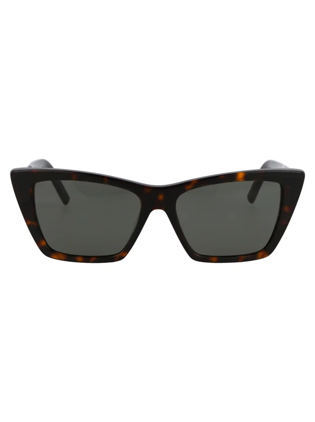 Saint Laurent Sl276 Sunglasses — Brown Acetate in Brown from HEWI