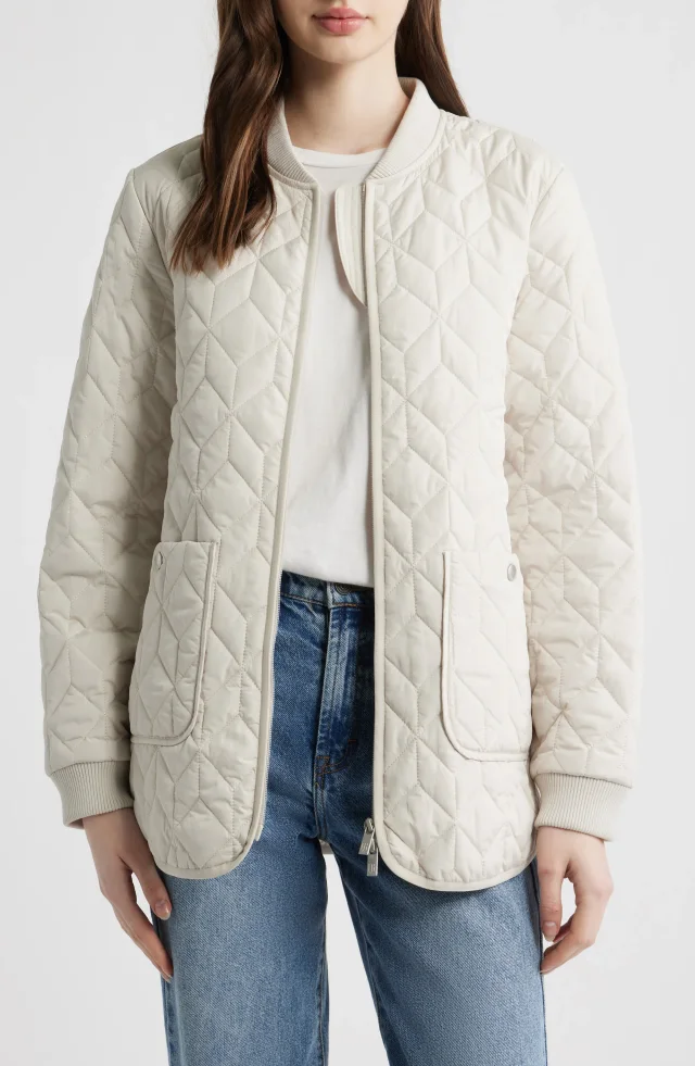 Ilse Jacobsen Art Quilted Coat, photo 4 of 6 from Nordstrom Rack