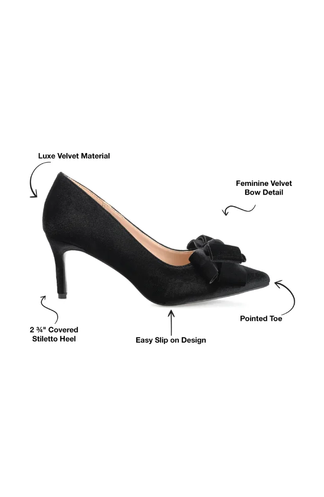 Journee Collection Crystol Pump - Wide Width, photo 7 of 9 from Nordstrom Rack