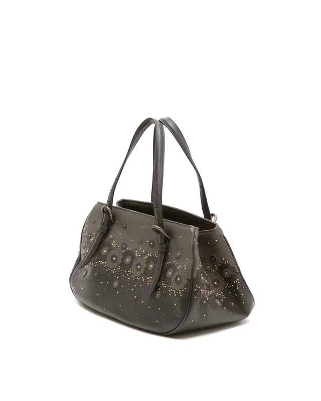 Bottega Veneta Limited Runway 50th Anniversary Floral Bag in Leather from A Retro Tale, photo 3 of 10