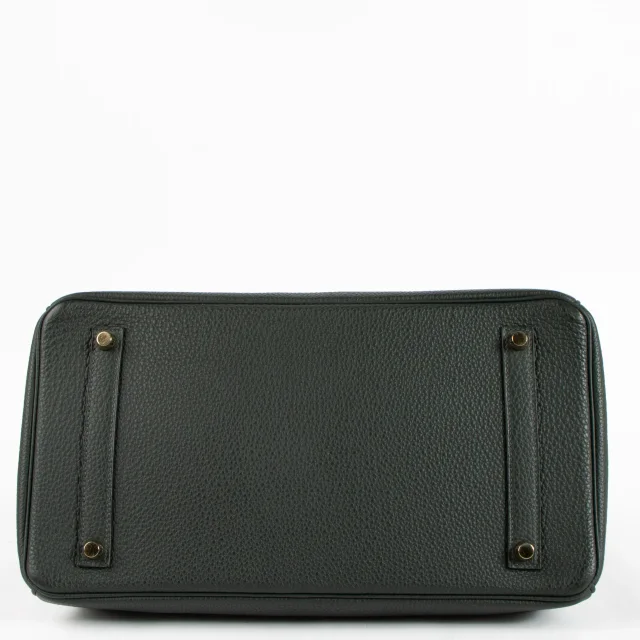 Hermès Birkin 35 Vert Foncé Togo GHW in Green Togo leather from Labellov, photo 5 of 12