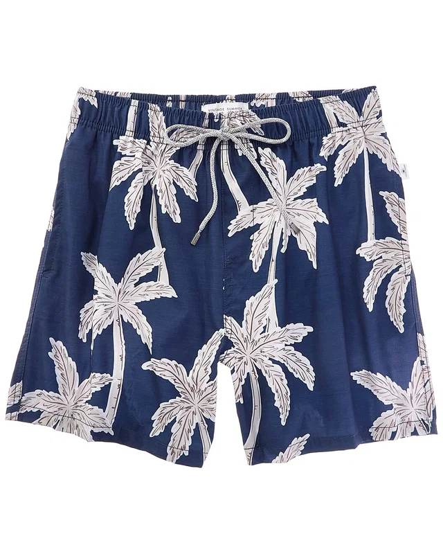 VINTAGE SUMMER Printed Swim Short, image 1 of 1 from Rue La La