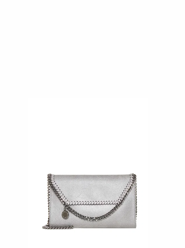Stella McCartney Crossbody Bag — Gray Polyester in Grey from HEWI