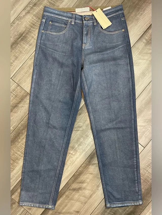Stella McCartney Neutral And Olive Mixed-Trim Clothing Piece. 21 in blue from Poshmark