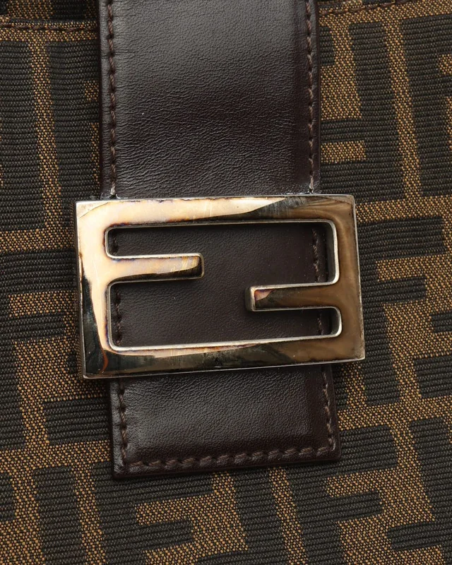 Fendi Large Zucca Shoulder Bag in Canvas from A Retro Tale, photo 8 of 8