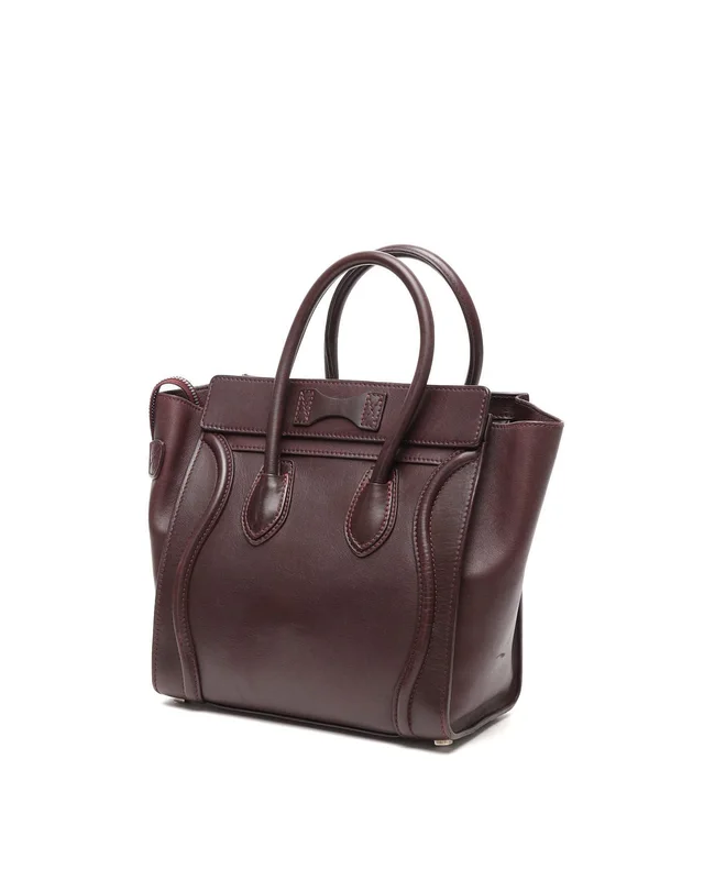 Celine Luggage Micro Bag in Leather from A Retro Tale, photo 2 of 8