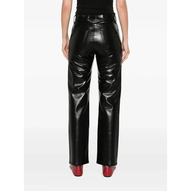 Agolde Five-Pocket Straight-Leg Trousers, photo 2 of 3 from SENSER