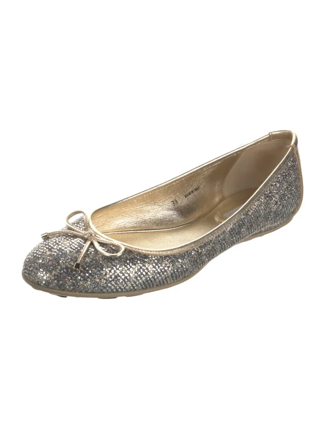 Jimmy Choo Other shoes in Gold Leather from The RealReal, photo 2 of 2